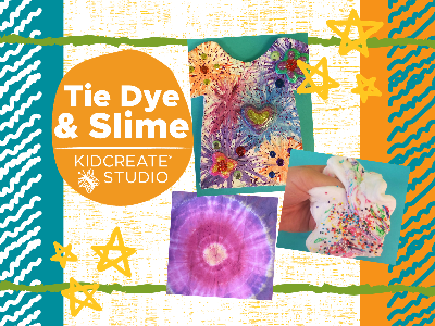 Kidcreate Studio - Newport News. Tie Dye & Slime Mini-Camp (5-12 Years)