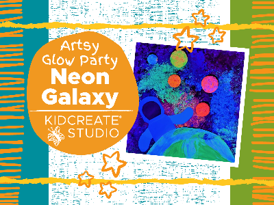 Artsy Glow Party - Neon Galaxy (4-9 Years)