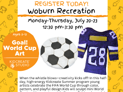 Woburn Rec: Goal! World Cup Art (5-12y)
